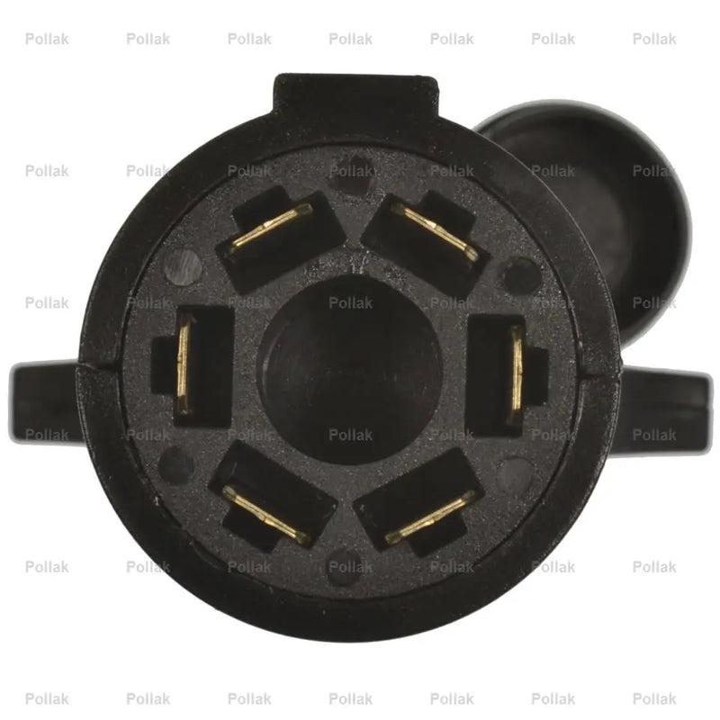 Pollak Quick And Easy To Connect Trailer Wiring Connector Adapter 12-719P - 7-WAY RV 6-WAY Round