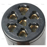 Pollak Solid Brass Terminal Screws Trailer Wiring Connector 11-704 - 7-WAY Plug