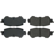 Stoptech PosiQuiet 09-10 Audi A4 / 10 Audi S4 Deluxe Plus Rear Brake Brake Pads