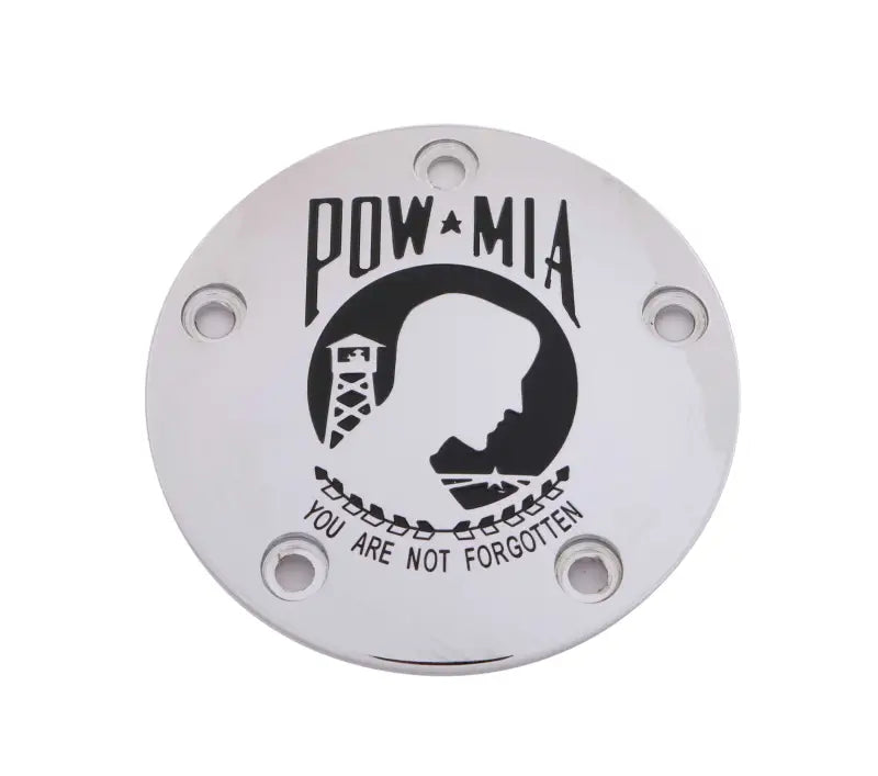 CUSTOM ENGRAVING POW01-04 Tc Timer Cover Pow Mia Chrome