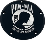 CUSTOM ENGRAVING POW02-12BG 7 Tc Derby Cover Pow Mia Black