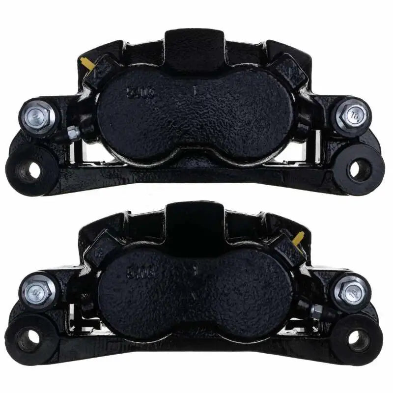 Power Stop 00-05 Ford Excursion Front Black Caliper - Pair w/Bracket - PowerStop