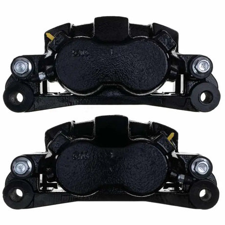 Power Stop 00-05 Ford Excursion Front Black Caliper - Pair w/Bracket - PowerStop