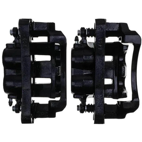 Power Stop 00-05 Ford Excursion Front Black Caliper - Pair w/Bracket - PowerStop