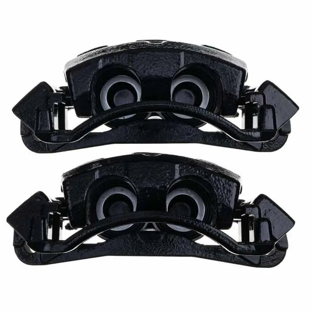 Power Stop 00-05 Ford Excursion Front Black Caliper - Pair w/Bracket - PowerStop