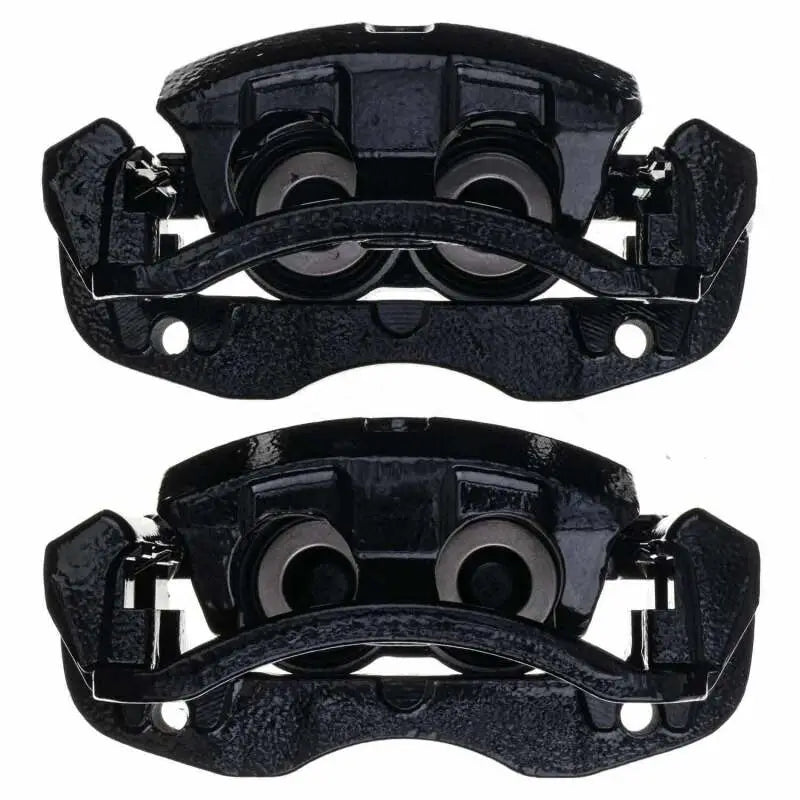 Power Stop 00-05 Ford Excursion Rear Black Caliper - Pair w/Bracket - PowerStop