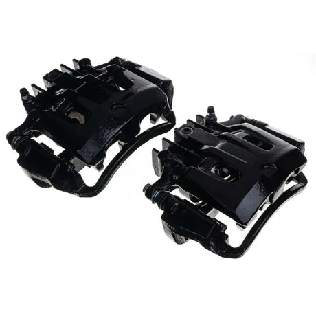 Power Stop 00-05 Ford Excursion Rear Black Caliper - Pair w/Bracket - PowerStop