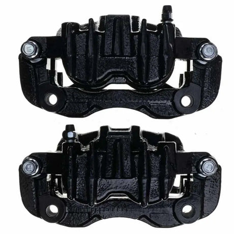 Power Stop 00-05 Ford Excursion Rear Black Caliper - Pair w/Bracket - PowerStop