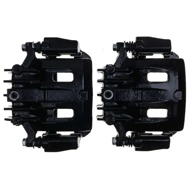 Power Stop 00-05 Ford Excursion Rear Black Caliper - Pair w/Bracket - PowerStop