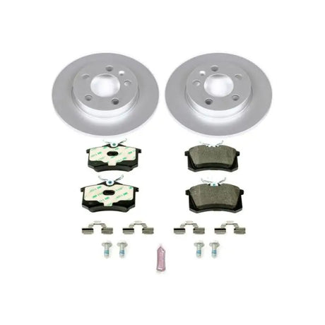 Power Stop 00-06 Audi TT Quattro Rear Euro-Stop Brake Kit - Truck & Automotive