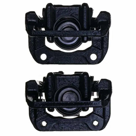Power Stop 01-03 Acura CL Rear Black Caliper - Pair w/Bracket - PowerStop