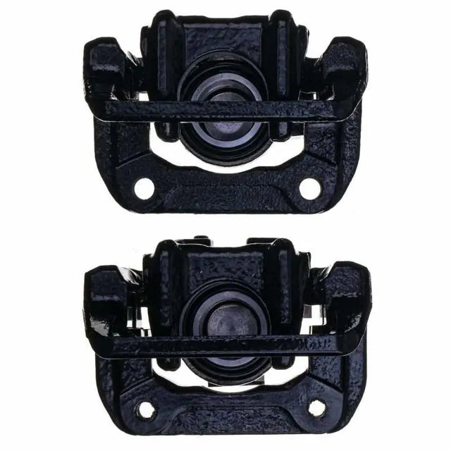 Power Stop 01-03 Acura CL Rear Black Caliper - Pair w/Bracket - PowerStop