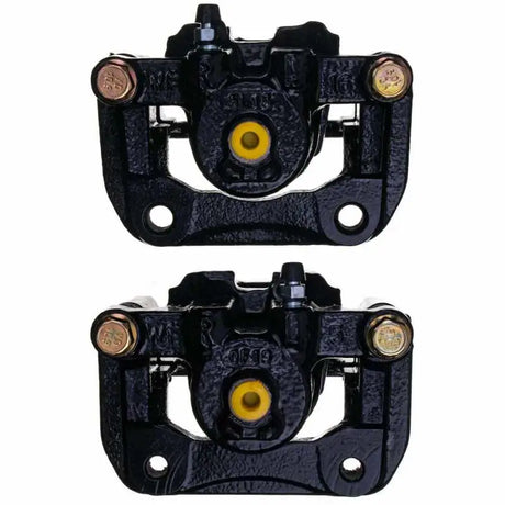 Power Stop 01-03 Acura CL Rear Black Caliper - Pair w/Bracket - PowerStop