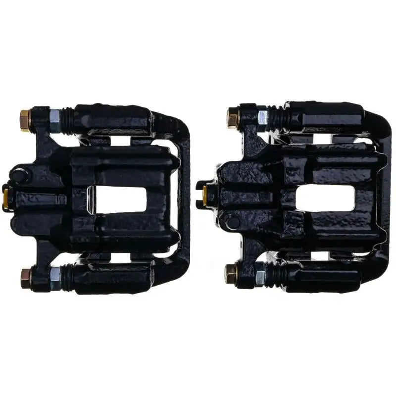 Power Stop 01-03 Acura CL Rear Black Caliper - Pair w/Bracket - PowerStop
