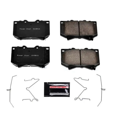 Power Stop 01-03 Toyota Sequoia Front Z23 Evolution Sport Brake Pads w/Hardware - Truck & Automotive