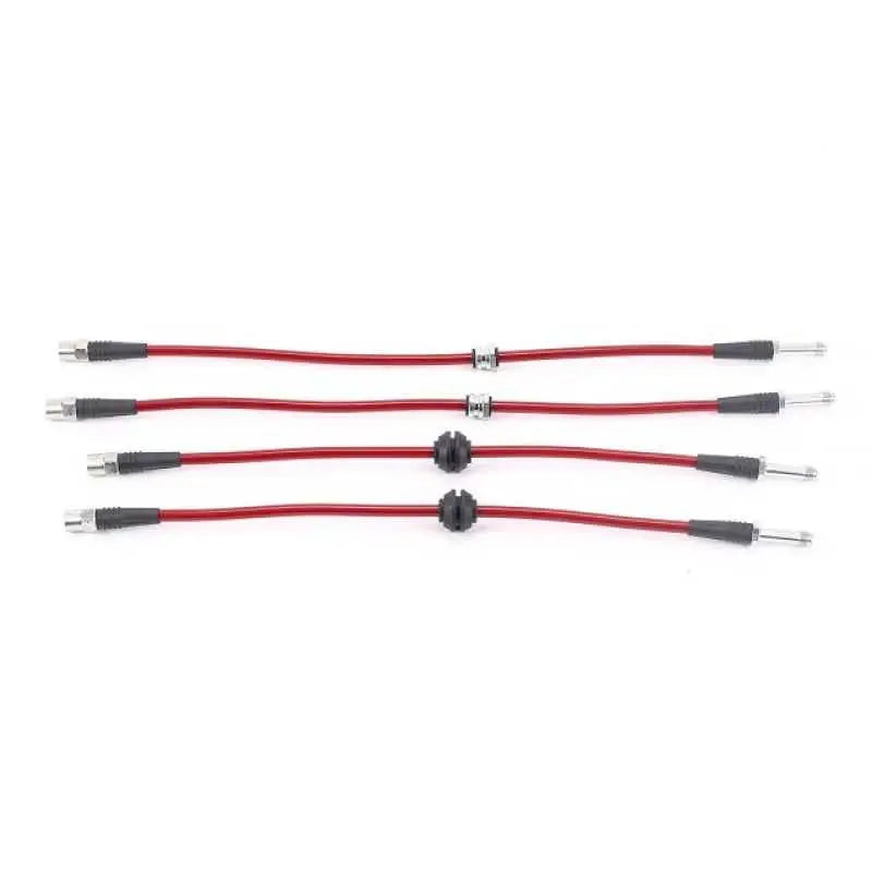 PowerStop Power Stop 01-05 BMW 320i Front & Rear SS Braided Brake Hose Kit