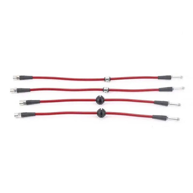 PowerStop Power Stop 01-05 BMW 320i Front & Rear SS Braided Brake Hose Kit