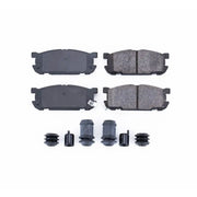 Power Stop 01-05 Mazda Miata Rear Z17 Evolution Ceramic Brake Pads w/Hardware - Truck & Automotive