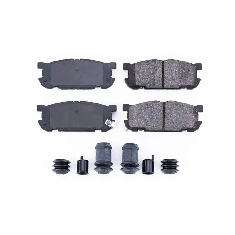 Power Stop 01-05 Mazda Miata Rear Z17 Evolution Ceramic Brake Pads w/Hardware - Truck & Automotive