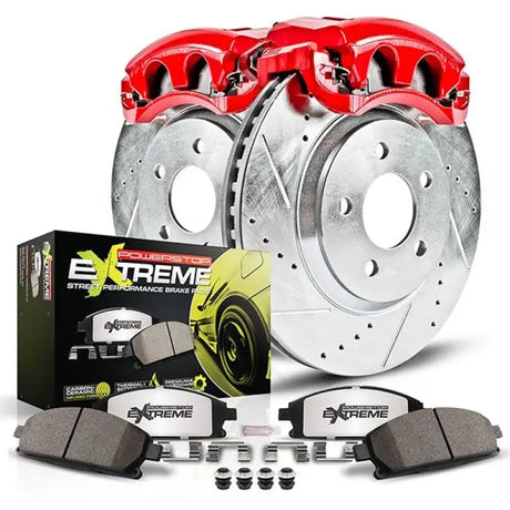 Power Stop 01-06 BMW M3 Rear Z26 Street Kit w/Calipers - Truck & Automotive