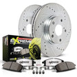 Power Stop 01-06 BMW M3 Rear Z26 Street Warrior Brake Kit - Truck & Automotive