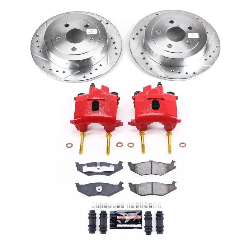 Power Stop 01-06 Dodge Stratus Rear Z23 Evolution Kit w/Calipers - Truck & Automotive