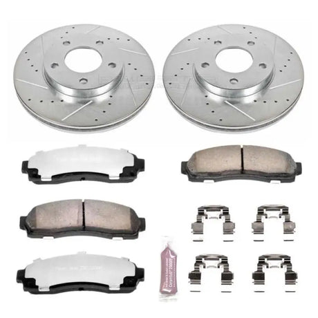 Power Stop 01-07 Ford Escape Front Z36 Truck & Tow Brake Kit - Automotive