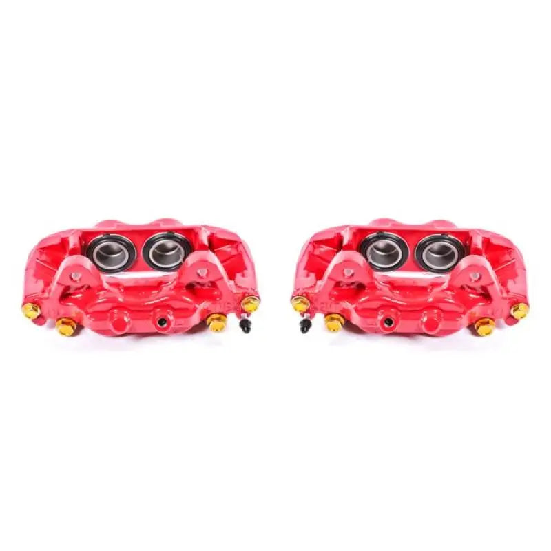 Power Stop 01-07 Toyota Sequoia Front Red Calipers w/o Brackets - Pair - Truck & Automotive