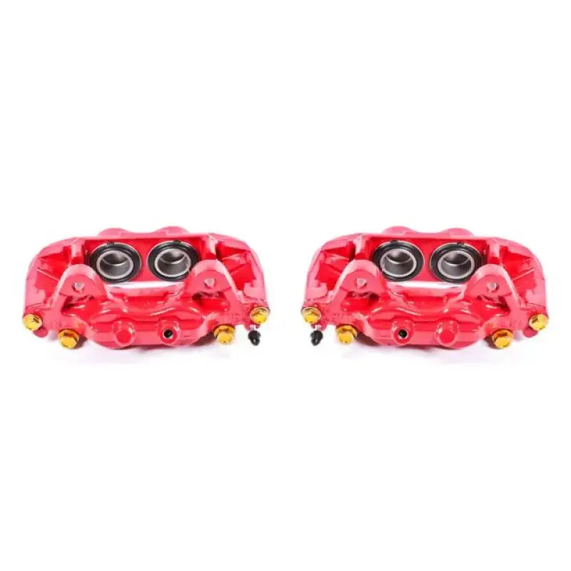 Power Stop 01-07 Toyota Sequoia Front Red Calipers w/o Brackets - Pair - Truck & Automotive