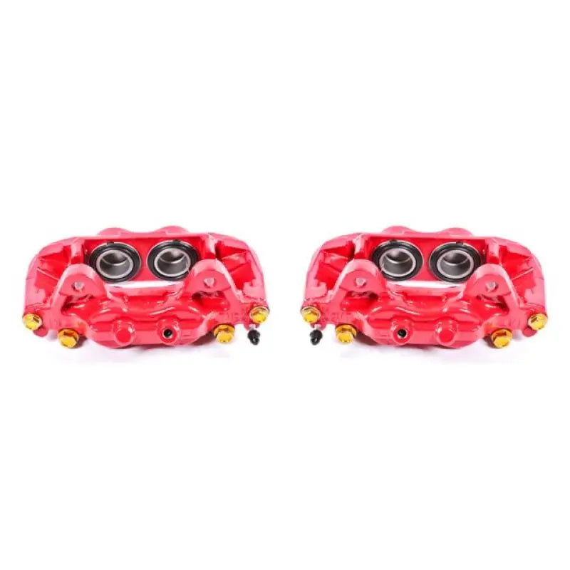 PowerStop S2712 Power Stop 01-07 Toyota Sequoia Front Red Calipers w/o Brackets - Pair