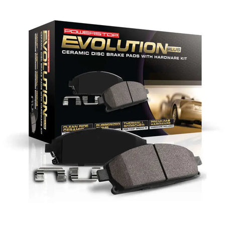 Power Stop 02-04 Audi A6 Front Z17 Evo Ceramic Brake Pad w/Hardware - PowerStop