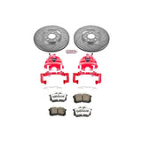 Power Stop 02-04 Volkswagen Golf Z26 Street Kit w/ Calipers - Front - Truck & Automotive