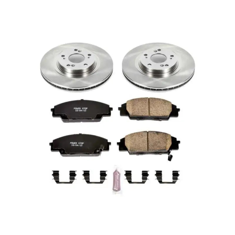 Power Stop 02-06 Acura RSX Front Autospecialty Brake Kit - Truck & Automotive