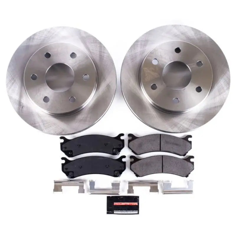 PowerStop KOE2009 Power Stop 02-06 Cadillac Escalade Front Autospecialty Brake Kit