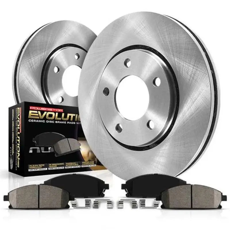 PowerStop KOE2009 Power Stop 02-06 Cadillac Escalade Front Autospecialty Brake Kit