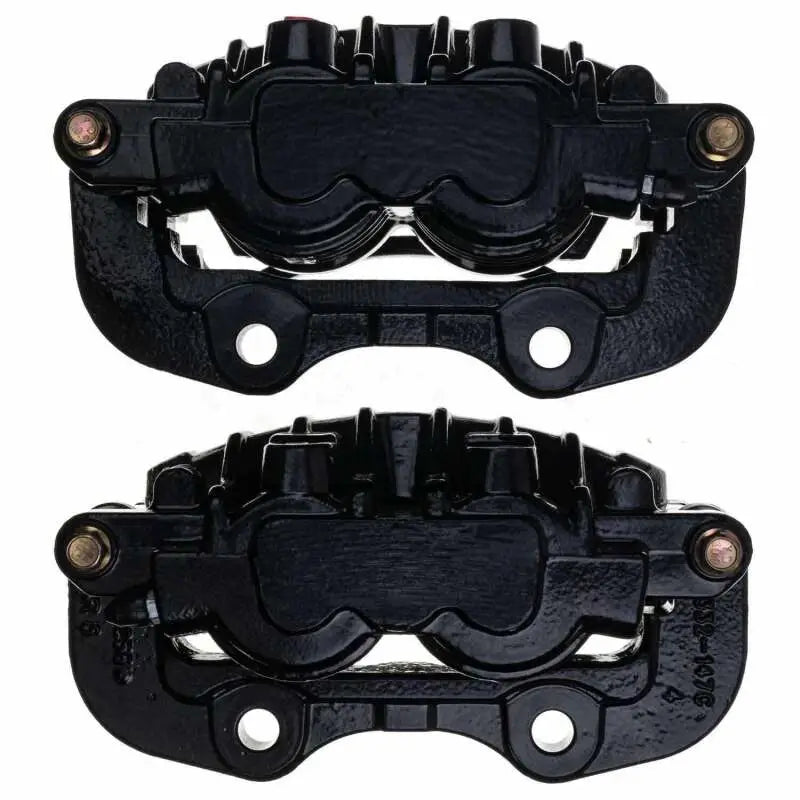 Power Stop 02-06 Cadillac Escalade Rear Black Caliper - Pair w/Bracket - PowerStop