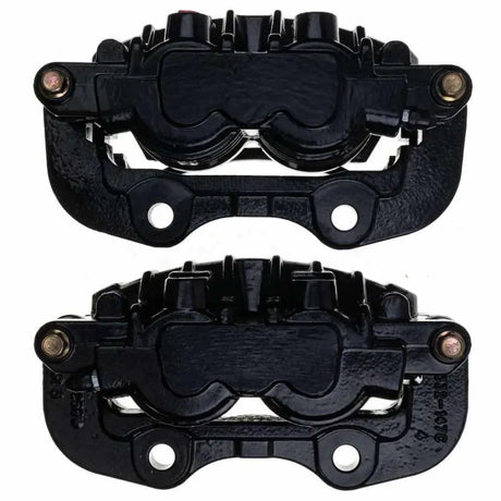Power Stop 02-06 Cadillac Escalade Rear Black Caliper - Pair w/Bracket - PowerStop