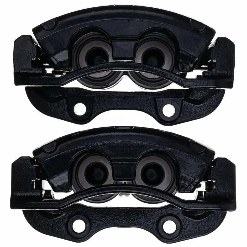 Power Stop 02-06 Cadillac Escalade Rear Black Caliper - Pair w/Bracket - PowerStop