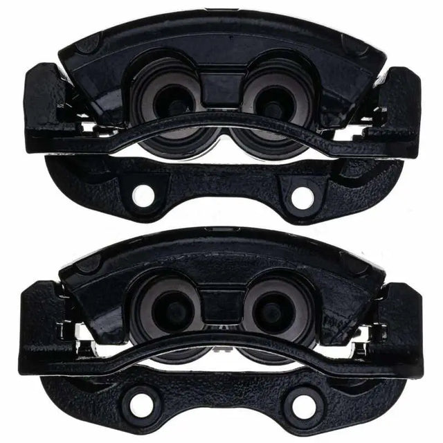 Power Stop 02-06 Cadillac Escalade Rear Black Caliper - Pair w/Bracket - PowerStop