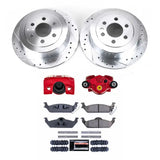 Power Stop 03-04 Dodge Dakota Rear Z23 Evolution Kit w/Calipers - Truck & Automotive