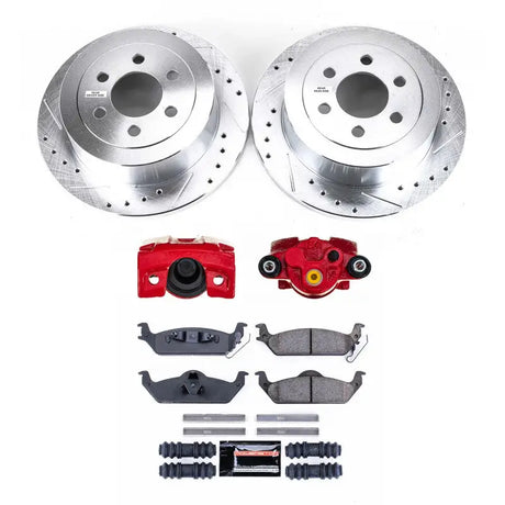 Power Stop 03-04 Dodge Dakota Rear Z23 Evolution Kit w/Calipers - Truck & Automotive