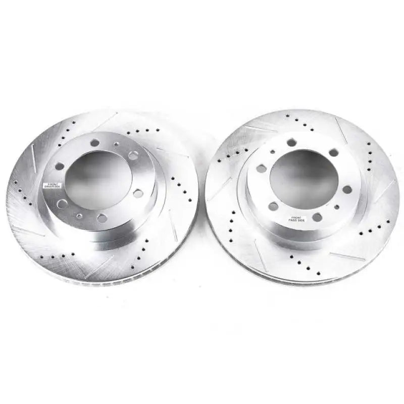 Power Stop 03-09 Toyota 4Runner Front Evolution Drilled & Slotted Rotors - Pair - JBR1121XPR