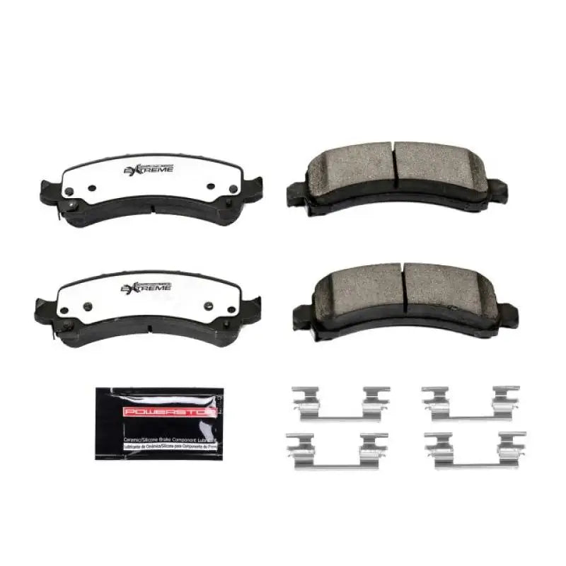 Power Stop 03-19 Chevrolet Express 2500 Rear Z36 Truck & Tow Brake Pads w/Hardware - Automotive