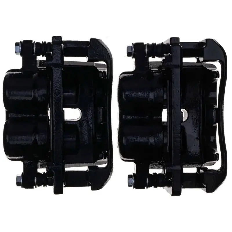 Power Stop 04-05 Ford F-150 Front Black Caliper - Pair w/Bracket - PowerStop