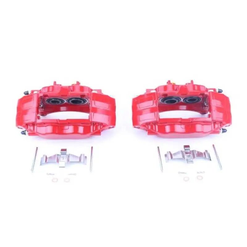 PowerStop Power Stop 04-14 Subaru Impreza Front Red Calipers w/o Brackets - Pair