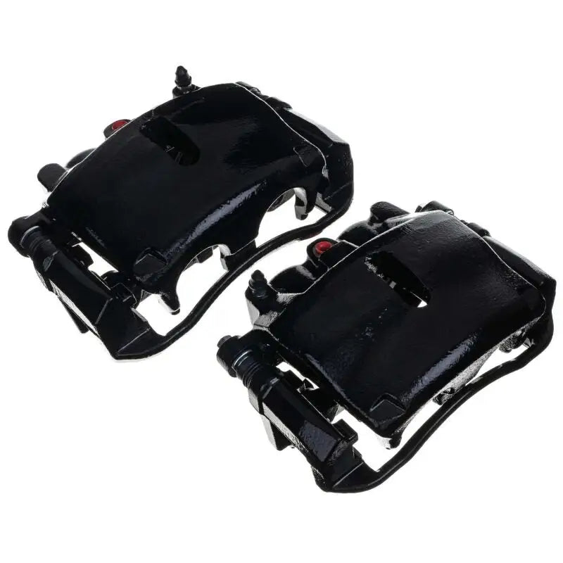 Power Stop 05-08 Ford F-150 Front Black Caliper - Pair w/Bracket - PowerStop