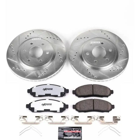 Power Stop 05-18 Nissan Frontier Front Z36 Truck & Tow Brake Kit - Automotive