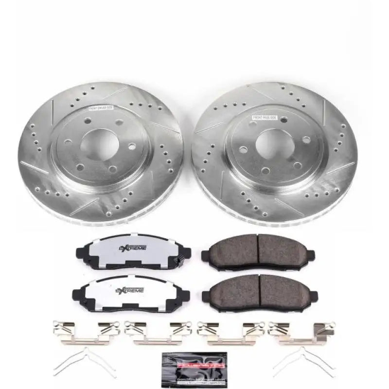 Power Stop 05-18 Nissan Frontier Front Z36 Truck & Tow Brake Kit - Automotive