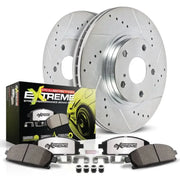 Power Stop 06-07 Subaru B9 Tribeca Front Z26 Street Warrior Brake Kit - Truck & Automotive