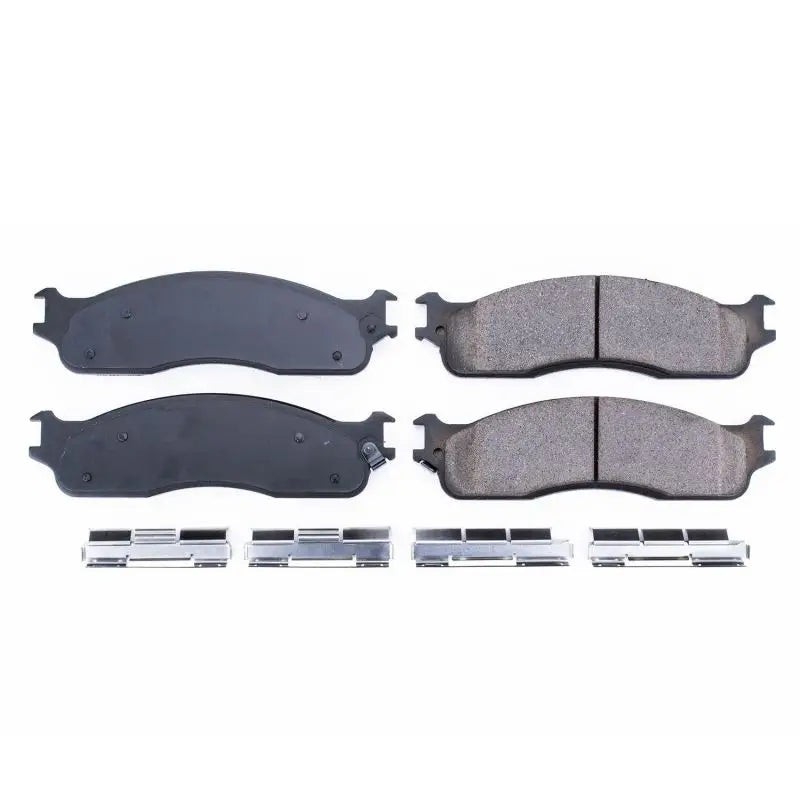 PowerStop 17-965 Power Stop 06-08 Dodge Ram 1500 Front Z17 Evolution Ceramic Brake Pads w/Hardware